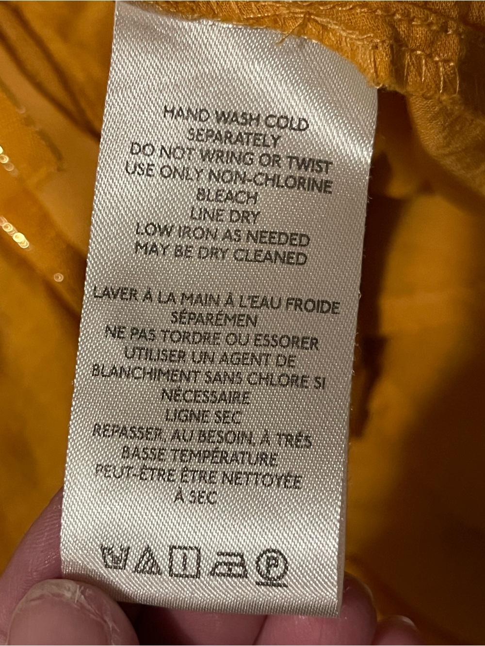 By Anthropologie Allene Shimmer Maxi Dress Marigold Gold Metallic Small - Picture 12 of 13